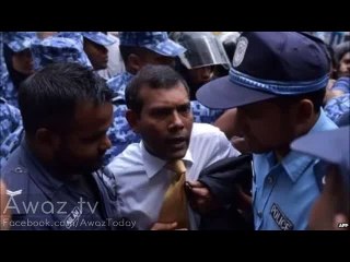Ex-Maldives president dragged to court to face terror charges
