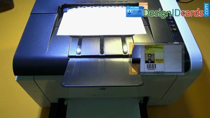 Quickly creating ID cards in few seconds