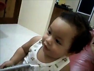 Watching Timmy Time - Laughing