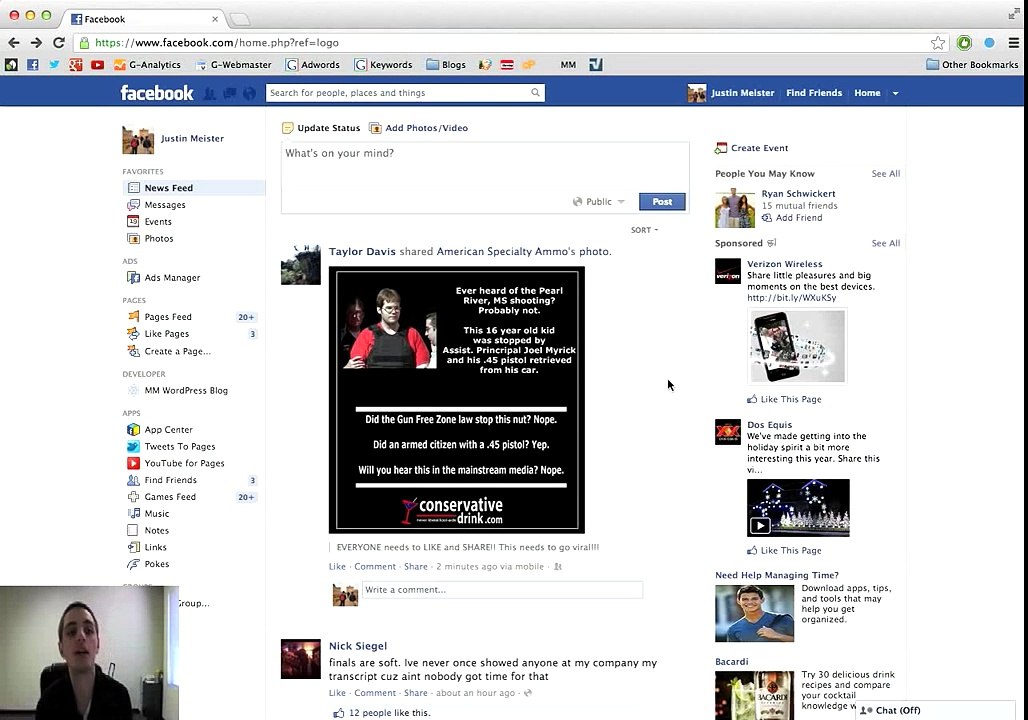 Who is searching for me on Facebook!