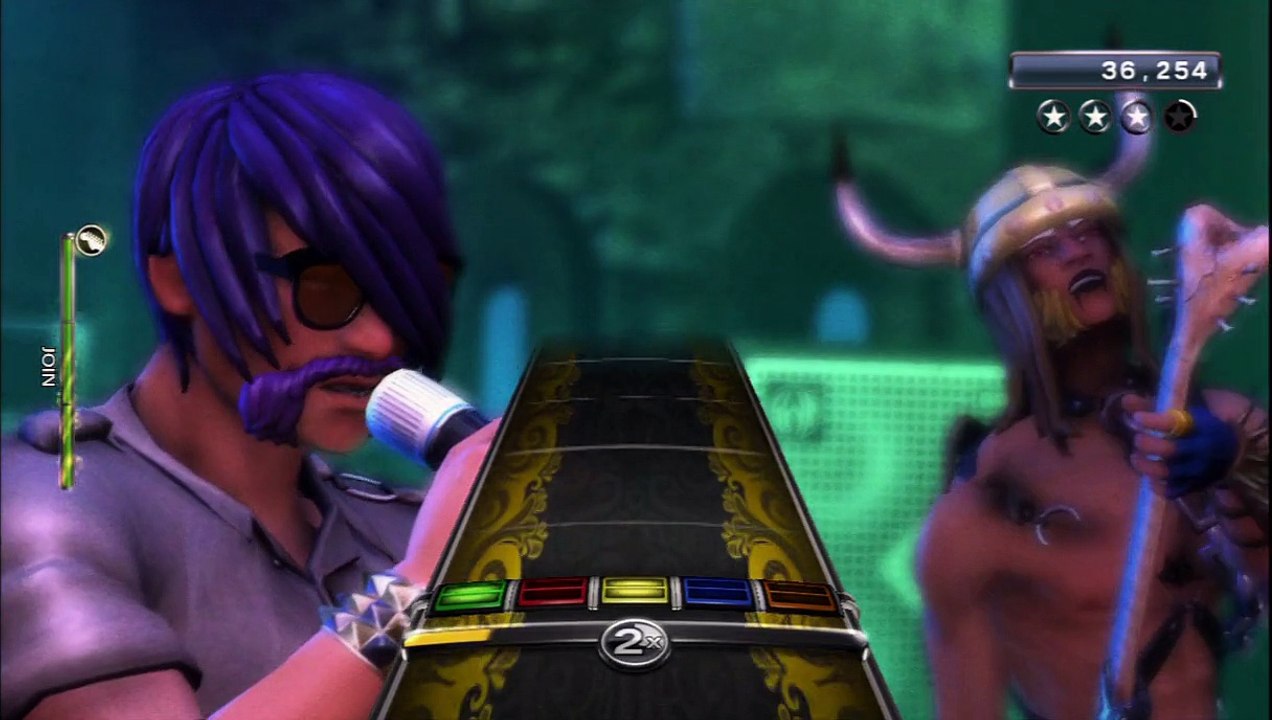 rock band 10 song set with a epic fail at the end