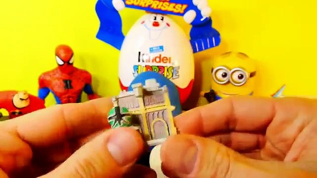 9 Surprise Eggs Play Doh Giant Kinder Surprise Cars Hot Wheels Spongebob Disney Planes Toy Eggs