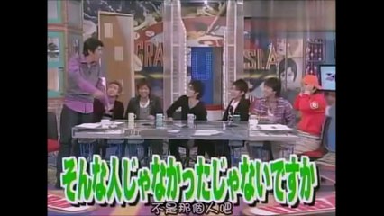 先生のキレッキレのポーズを真似する中居くんw