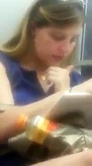 Girl is doing something unbelievable in Public Place - Shame