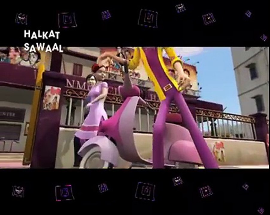 HALKAT SAWAAL  -Film Mara Apna :p very funny