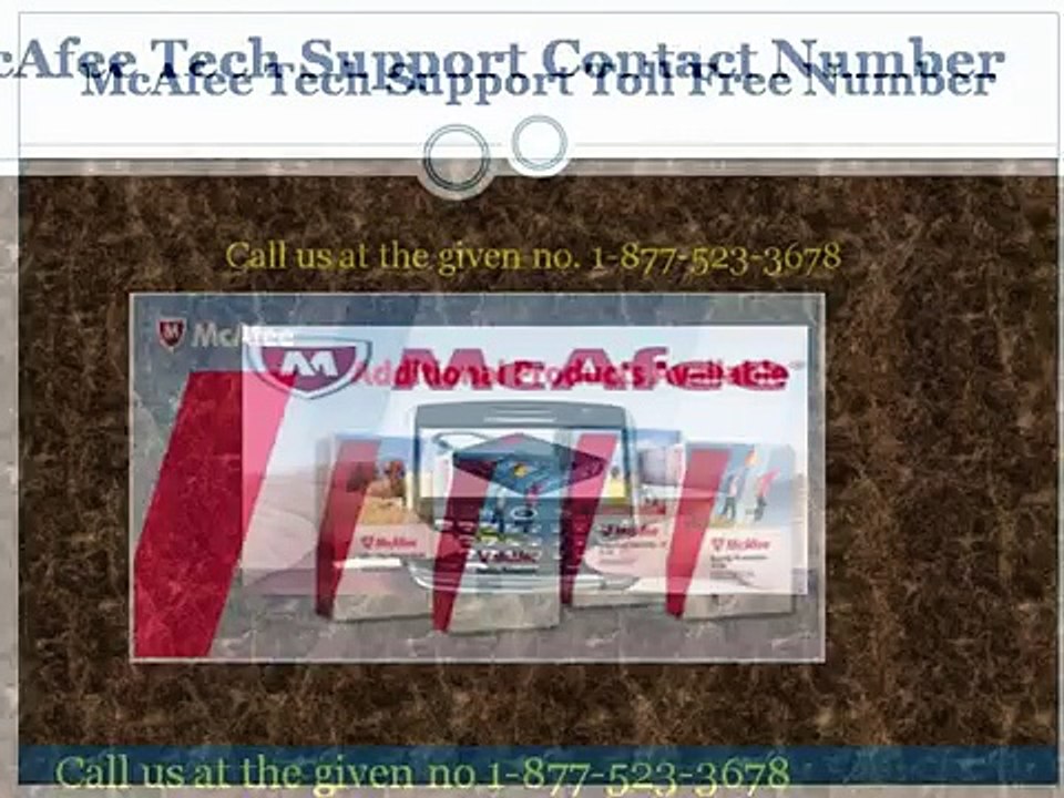 1 877 523 3678-MCAfee Anti-Virus Technical Support Number,Tech Support USA-Canada