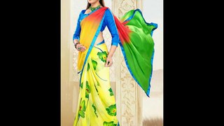 Vibrant Colourful Sarees For Women