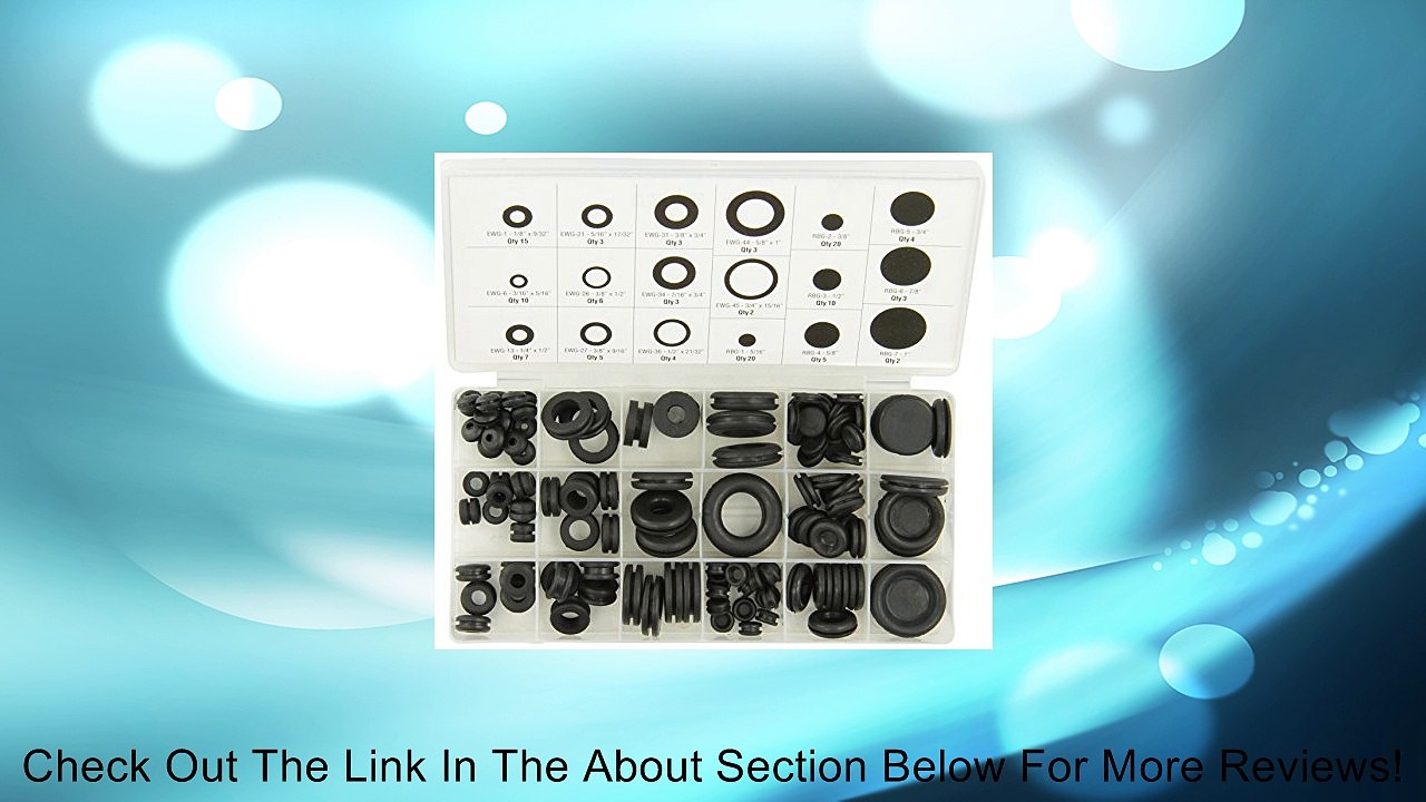 ATD Tools 362 125-Piece Rubber Grommet Assortment Review