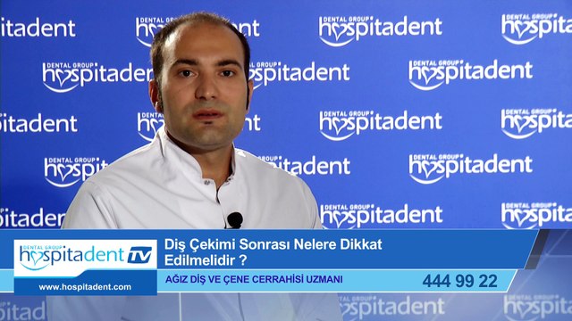 Diş Çekimi Sonrası Nelere Dikkat Edilmelidir?