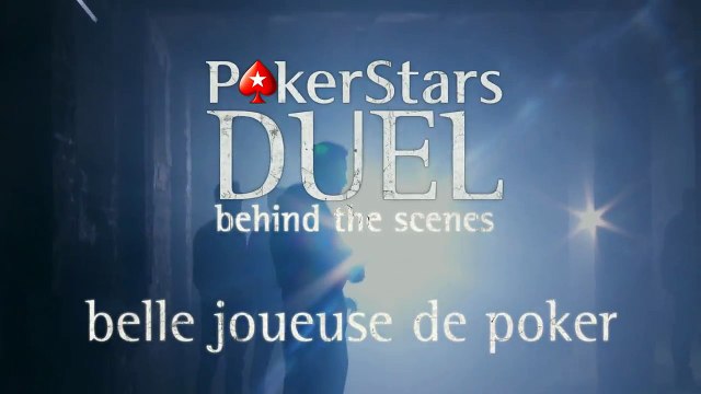 Belle joueuse de poker - Derrière les coulisses | Duel PokerStars.be