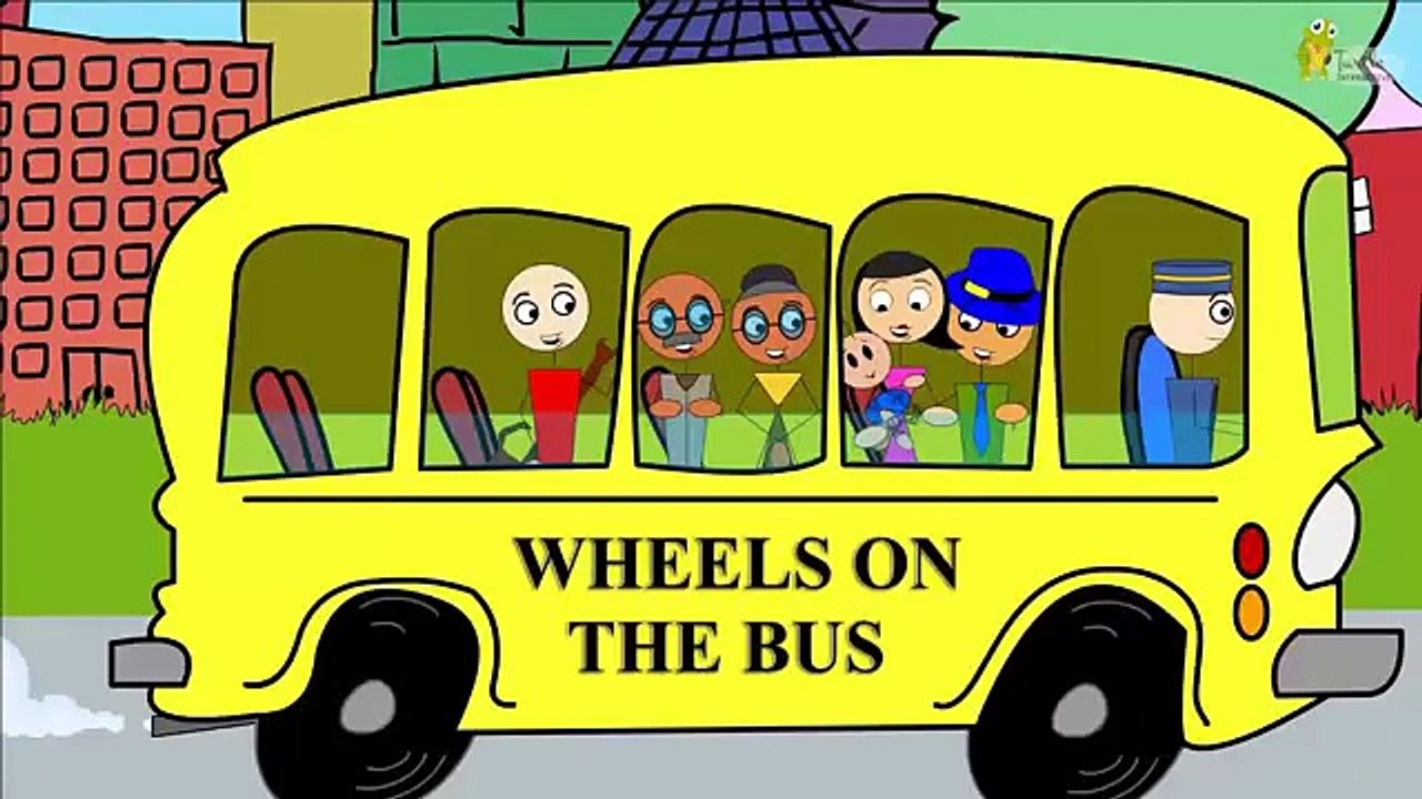 Wheels On The Bus -  Plus Lots More Nursery Rhymes - Cartoons for Children ★