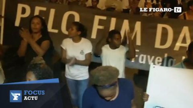 Brésil : manifestation dans une favela pour dénoncer les violences policières