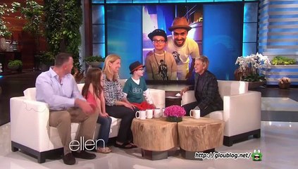 Ellen Meets Robbie Twible Feb 23 2015