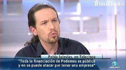 Pulla de Pablo Iglesias a Un tiempo nuevo