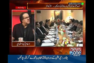 Live With Dr Shahid Masood 23rd Feb 2015