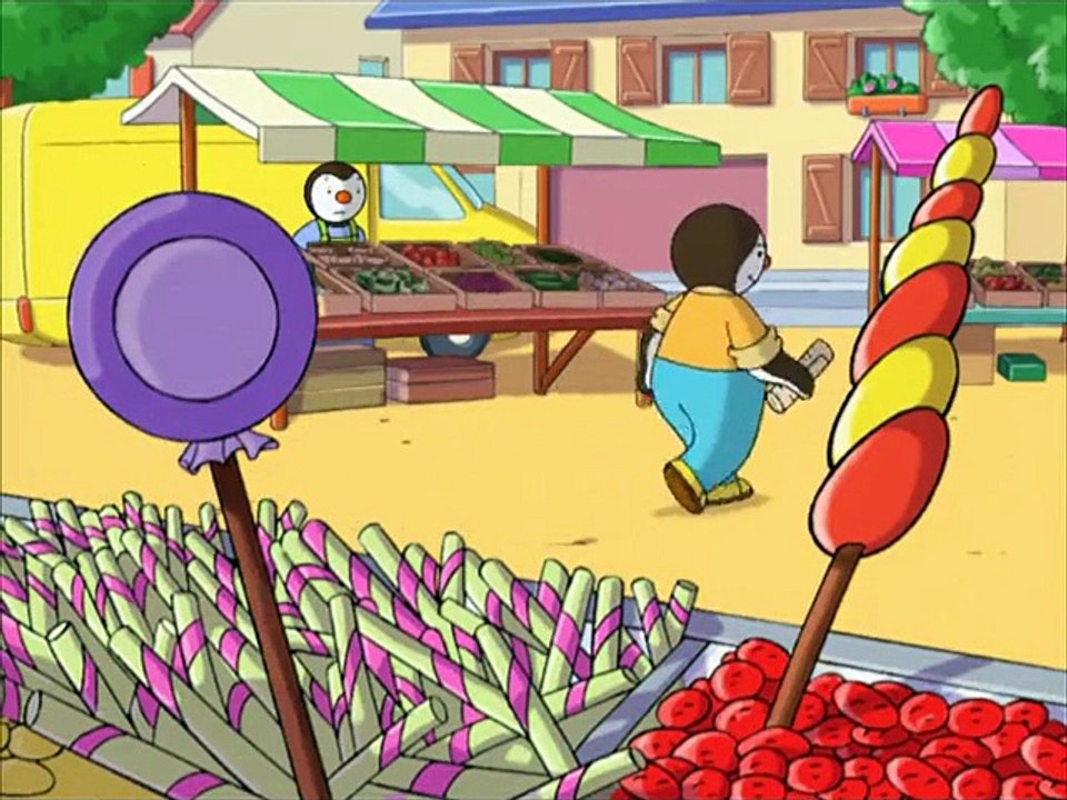 Tchoupi au marché