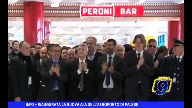 BARI | Inaugurata la nuova ala dell'aeroporto di Palese