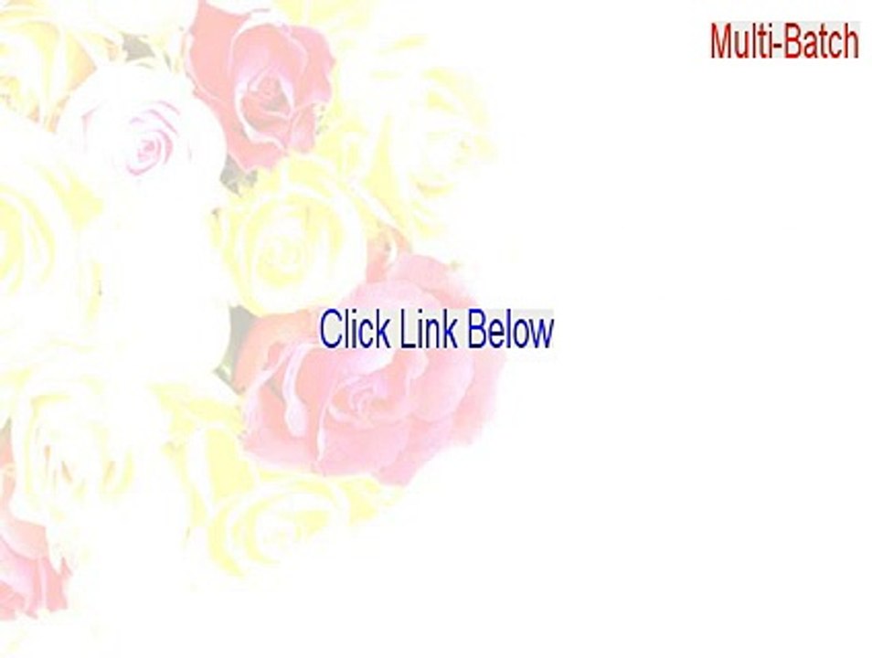 Multi-Batch Key Gen (multi batch routines 2015)