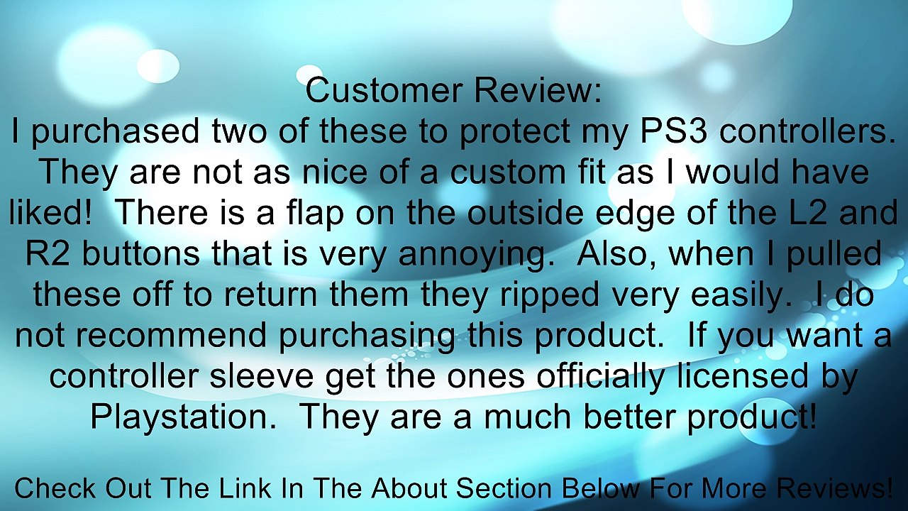 PS3 Silicone Controller Sleeve - Pink Review