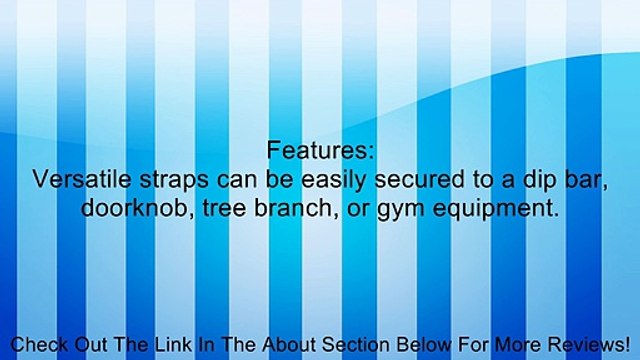 Dip & Triceps Training Straps (package deal) Review