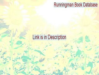 Runningman Book Database Full Download - Legit Download 2015