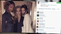 Kendall Jenner, Cara Delevingne y Jourdan Dunn tienen una noche de chicas al estilo de supermodelo