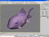 Fish Making In 3Ds Studio Max Through Edit Poly - Part 1