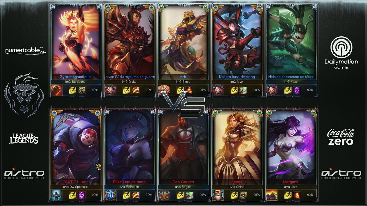 Lyon e-Sport #8 - Finale WINNER BRACKET aAa vs IMG - GAME 2