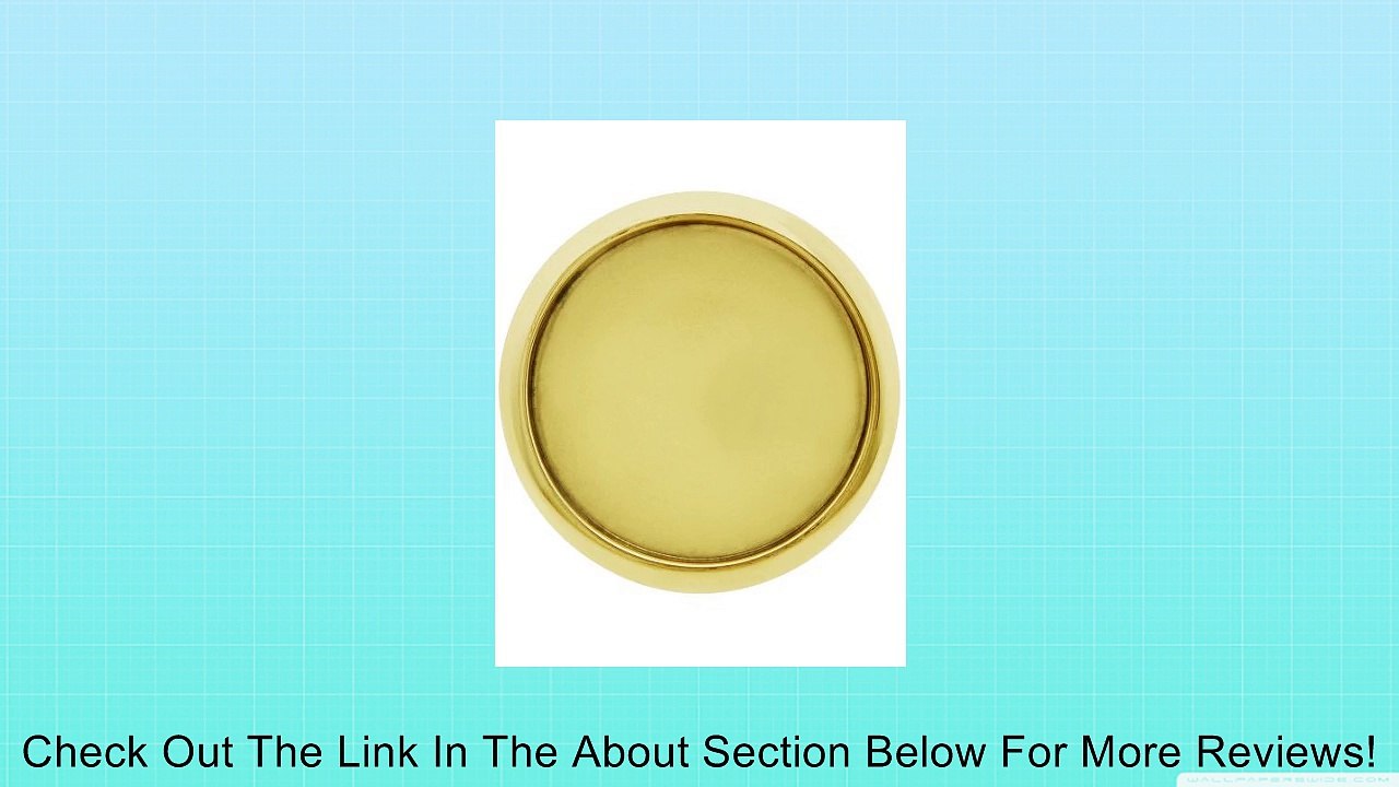 Deltana FP221R Flush Mount Pull, Solid Brass, Round 2 1/8 Cup Diameter, 1/4" Dep, Polished Brass Review