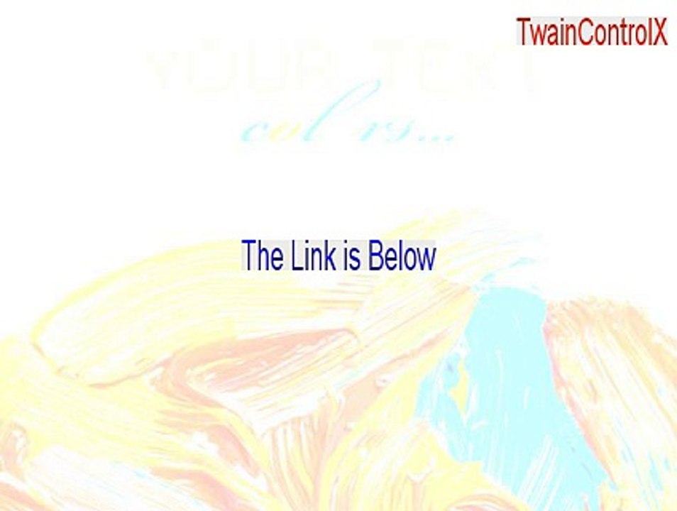 TwainControlX Full - Free Download (2015)