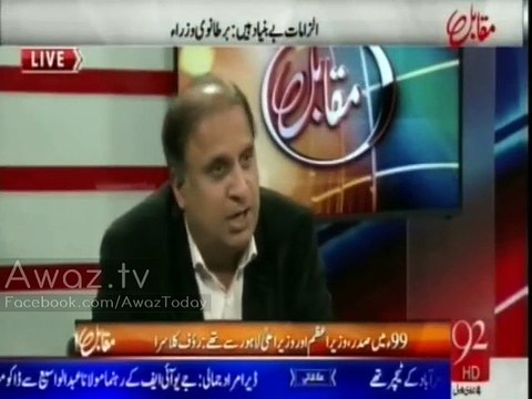 People like Anjum Aqeel & Rana Mashood should be behind the bars : Rauf Klasra