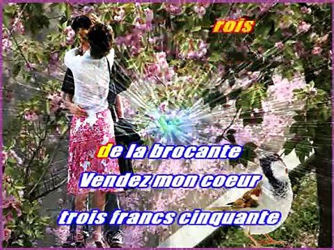 KARAOKE MICHEL JONASZ - Je voulais te dire que je t'attends