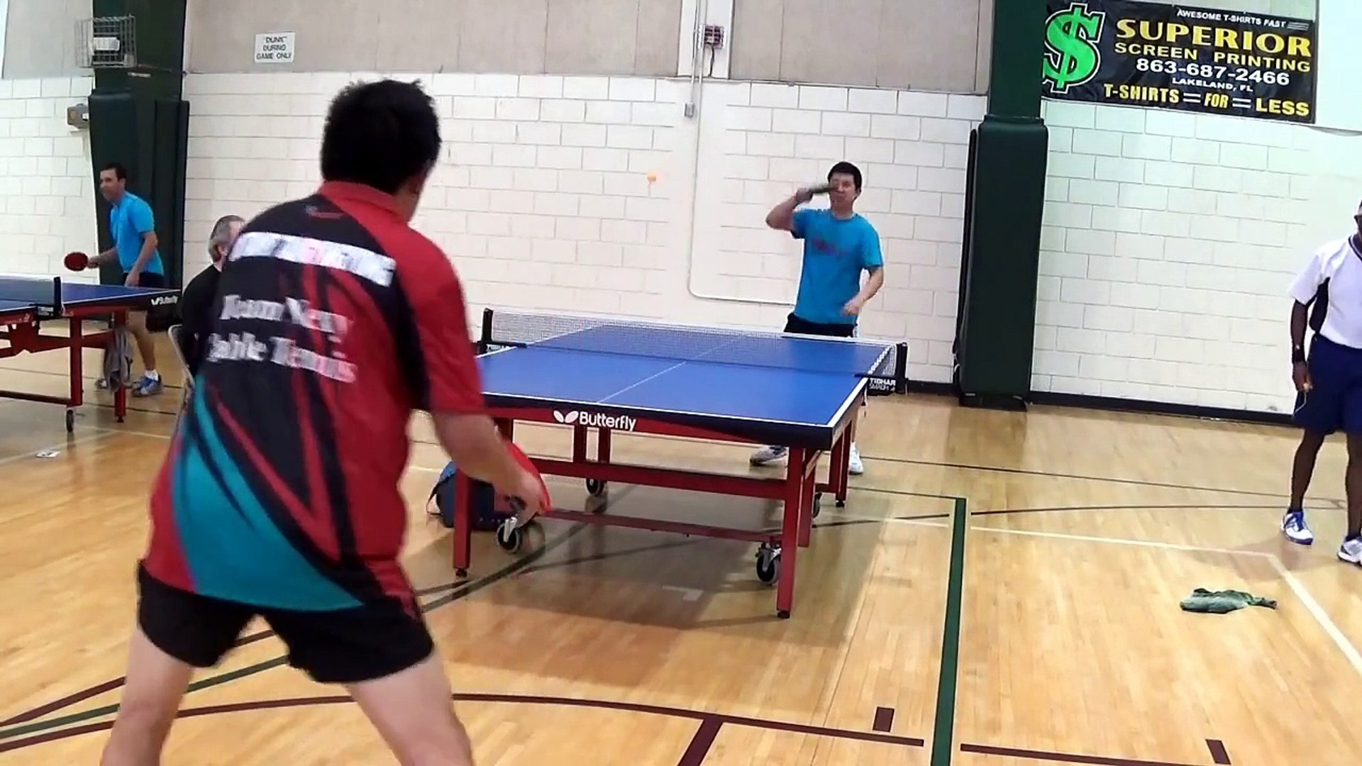 Tennis de table: l'incroyable retour de smash à 360° - Vidéo Dailymotion