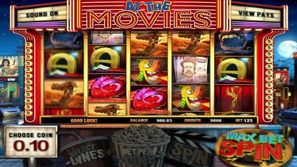 At the Movies ™ free slots machine game preview by Slotozilla.com