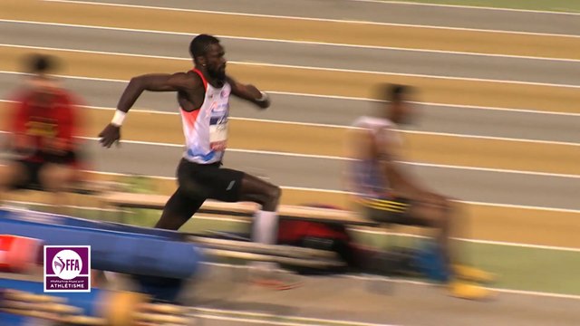 Saut en longueur M (Victoire de Kafétien Gomis avec 8,18 m)