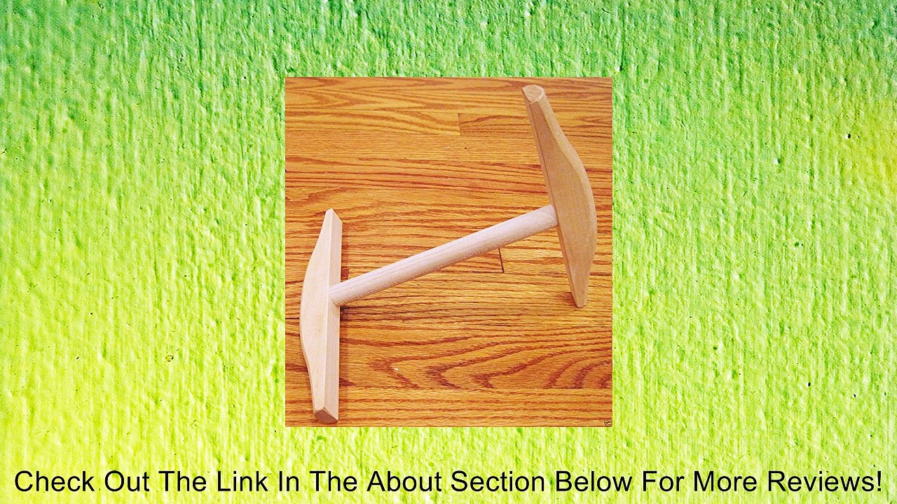 Yarn Place Fiber Artist 1 Yard "Itty Bitty" Niddy Noddy Roving Spinning Yarn Fiber Swift Spindle Review