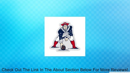 New England Patriots NFL car bumper sticker decal (5" x 5") Review