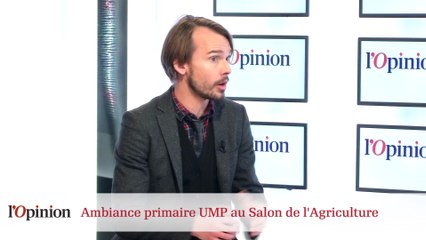 Ambiance primaire UMP au Salon de l'Agriculture