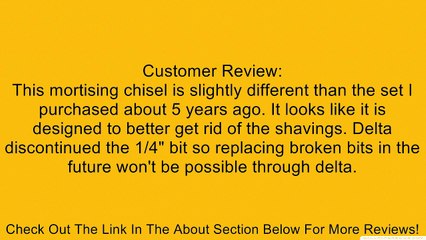 DELTA 17-784 1/4-Inch Bit Set Review