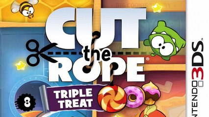 Cut the Rope Triple Treat Gameplay (Nintendo 3DS) [60 FPS] [1080p]