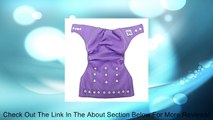 Paradise Kiss 7x Reusable Adjustable Washable Baby Soft Cloth Nappy Diaper One Size Review