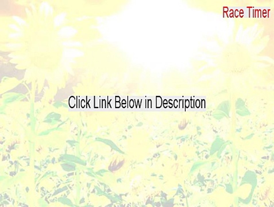 Race Timer Full Download [Free Download 2015]