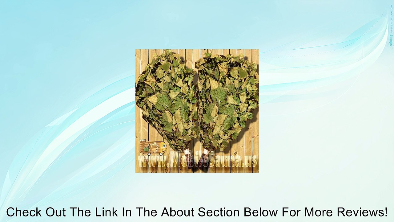 "Venik" or Leafy Birch Tree Twigs Review