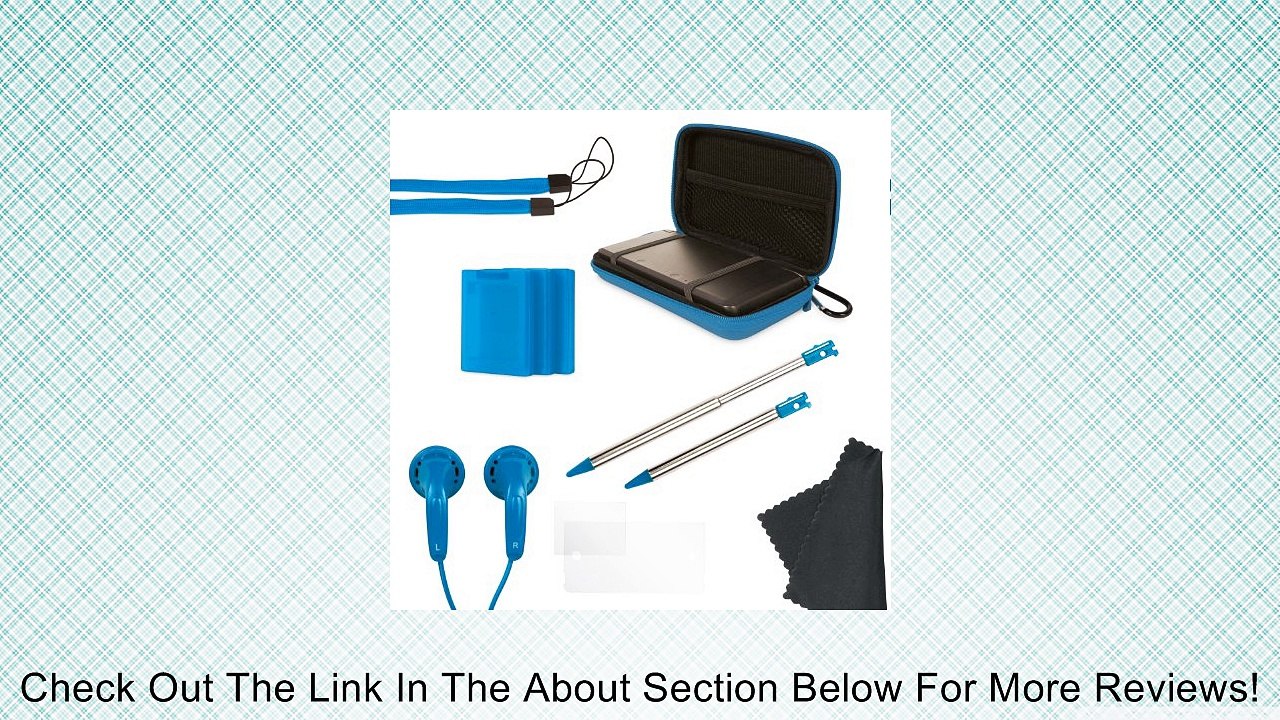 Nintendo 3DS 11-In-1 Starter Pack - Blue Review