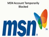 msn account ||temporarily blocked ||Helpline 1-855-531-3731