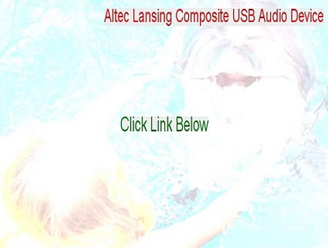 Altec Lansing Composite USB Audio Device Full Download - Free Download [2015]