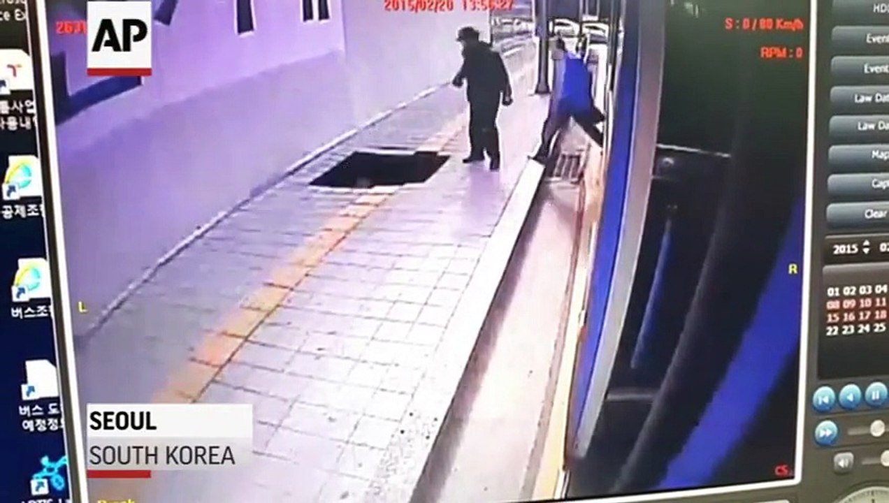 2 piétons avalés par le sol en pleine rue : un vraie cauchemar!