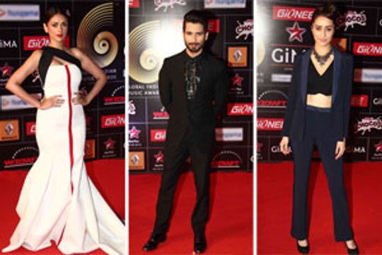 Bollywood celebs shine at the GIMA Awards night!