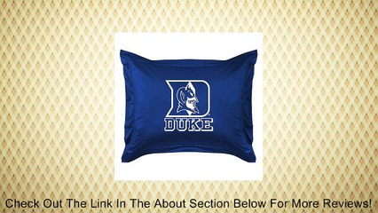 NCAA Duke Blue Devils Locker Room Sham Review
