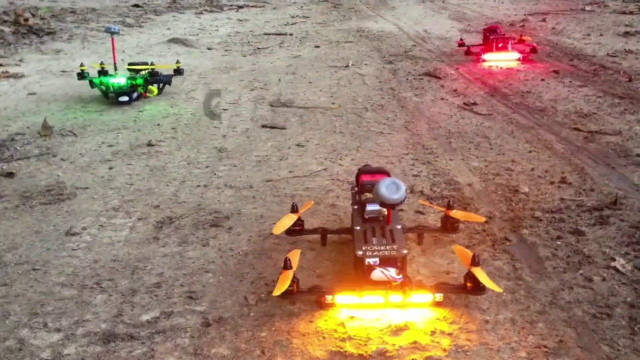 Course de Drones en mode Star Wars!